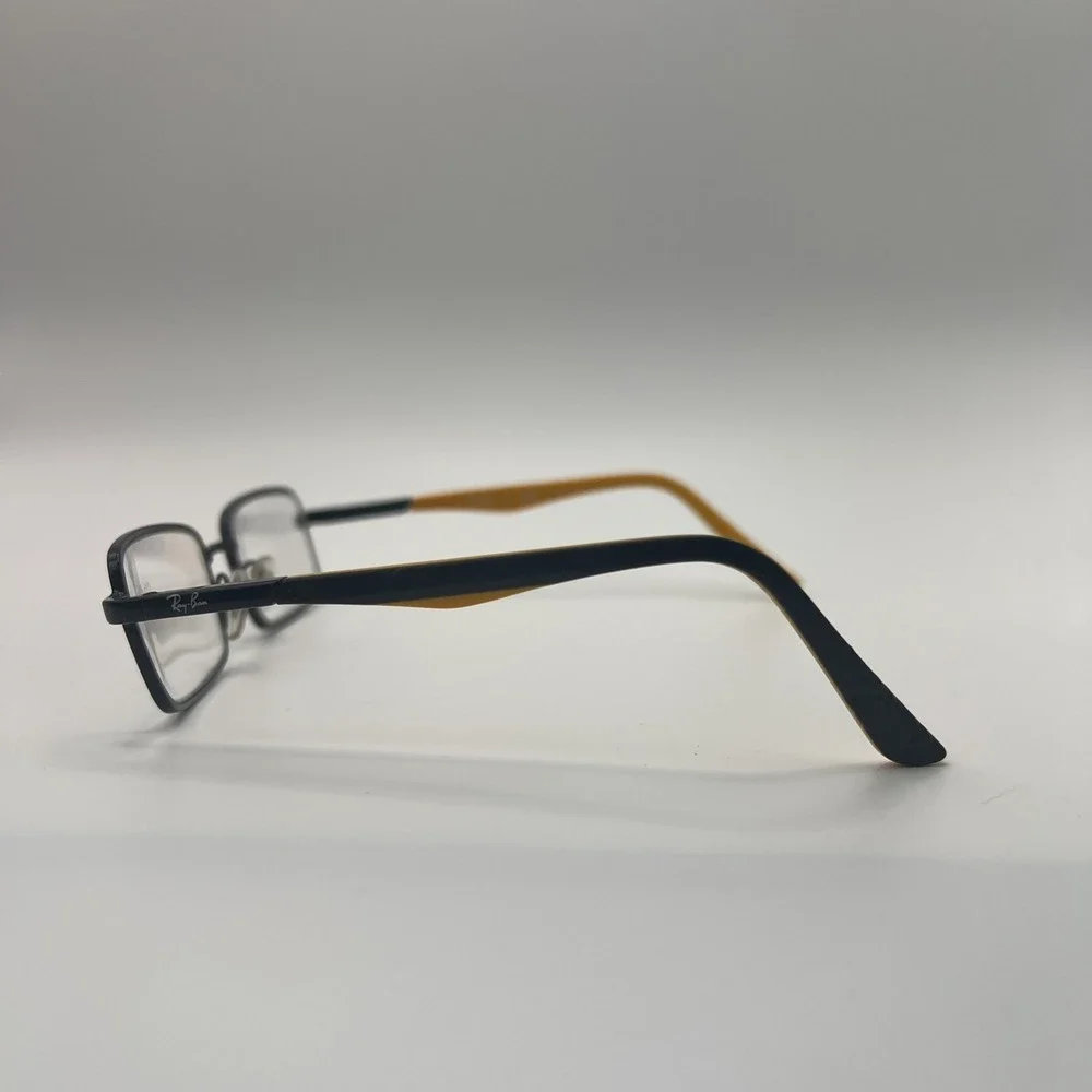 Ray-Ban Kids RB1033 4005 Black/Orange Rectangle Eyeglass Frames Only 47-16-125